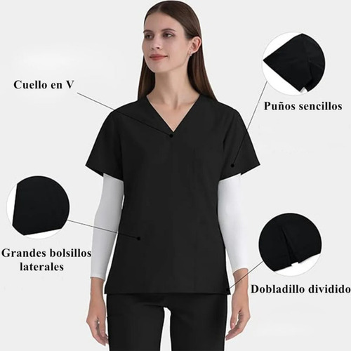 Natural Uniforms - Conjunto De Ropa Quirúrgica Para Unisex