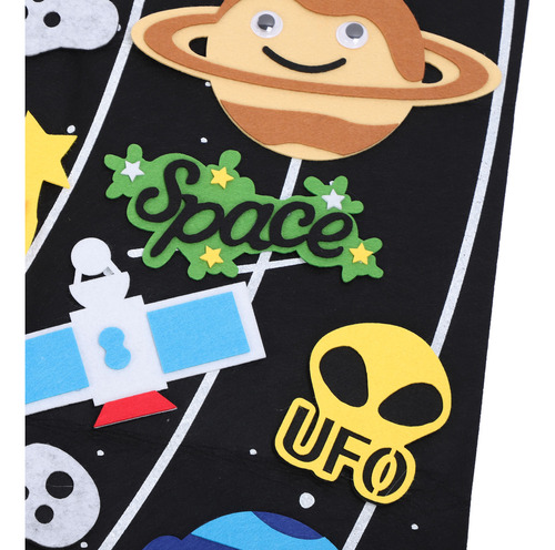 Guión Gráfico De Fieltro Outer Space, 45 Piezas, 3.5 Pulgada