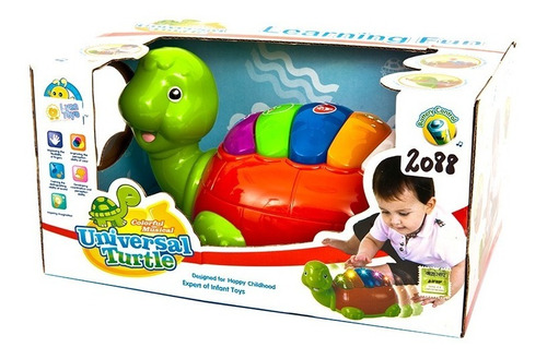 Tortuga Didáctica Musical Luz Y Movimiento Bebe Lyon Toys