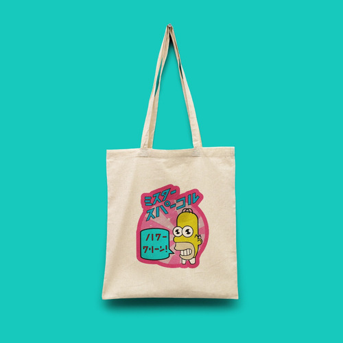 Tote Bag (bolsa Ecológica), Homero Simpson Mister Chispa