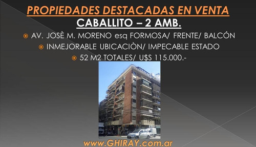 Imagen 2 de 18 de 2 Amb. Caballito, Formosa Esq. J. M. Moreno