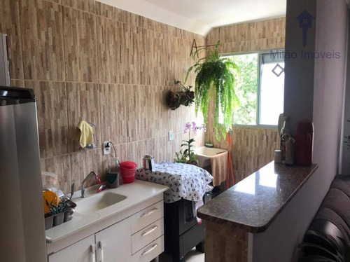 Apartamento Com 2 Dormitórios À Venda, 47 M² Por R$ 152.000 - Parque Sicília - Campolim - Votorantim/sp - Ap1419