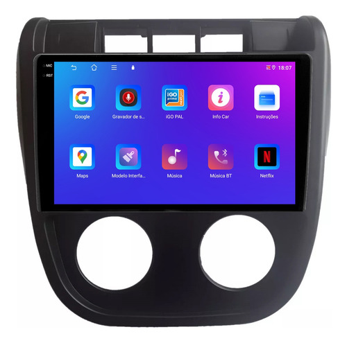 Multimidia Vw Spacefox 03/09 9p Android Carplay 4/64gb + Ré