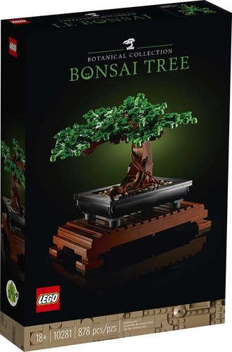 Lego Icons Bonsái Arbol 10281 Colección Botánica Proyectos 