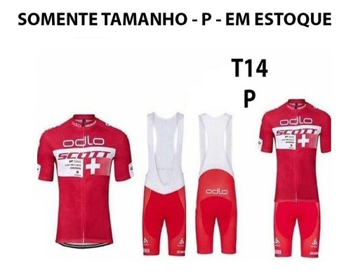 Conjunto Ciclismo Bretelle Camiseta Scott Astana Bmc Orica