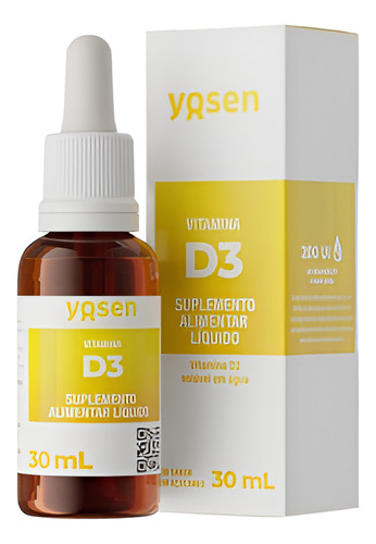 Suplemento Vitamina D3 Ydrosolv 30ml Yosen