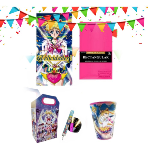 Sailor Moon Paquete De Fiesta Especial.