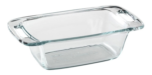 Fuente Rectangular Pyrex Vidrio Horno 1,4 Lts Easy Grab