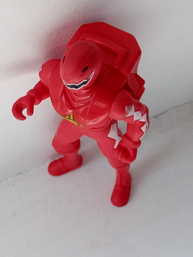Muñeco Power Rangers Rojo/jason Lee Scott (Usado)