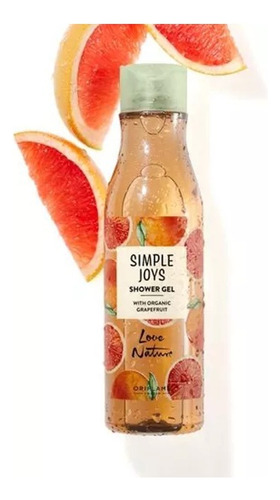 Gel De Ducha Con Extracto De Toronja Love Nature Oriflame