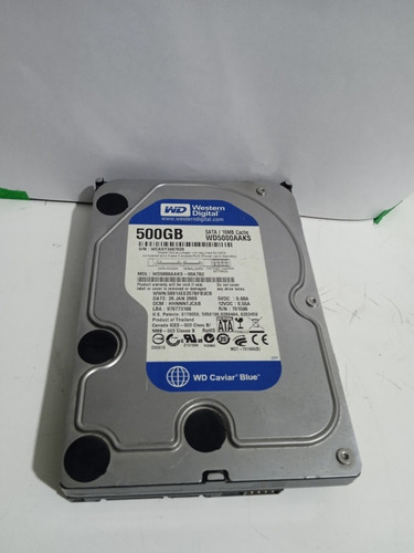 Imagen 1 de 2 de Disco Duro Pc 500 Gb