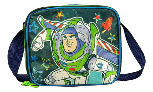 Bolso Lonchera Térmica Buzz Lightyear 22 Cm Colegio Escolar 