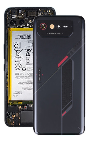 Tapa Trasera De Vidrio Para Asus Rog Phone 6 Ai2201-c Ai220