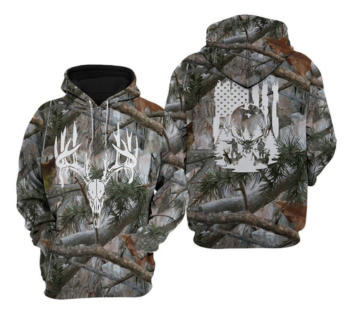 Sudadera Con Capucha Camuflaje Deer Hunter Hunter Regalo