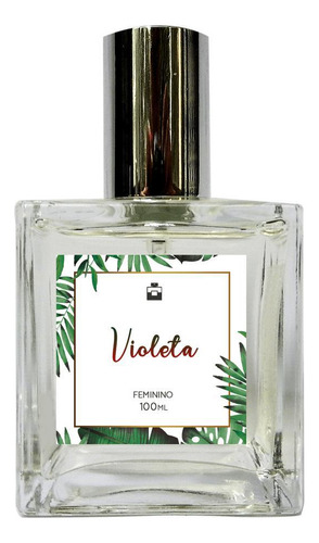 Perfume Feminino Natural Violeta 100ml