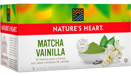 Te Matcha Nature's Heart Vanilla 30 Gr