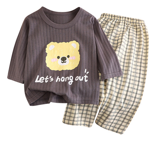 Ropa De Cama Casual Para Niños Z Kids Clothes, Manga Larga,