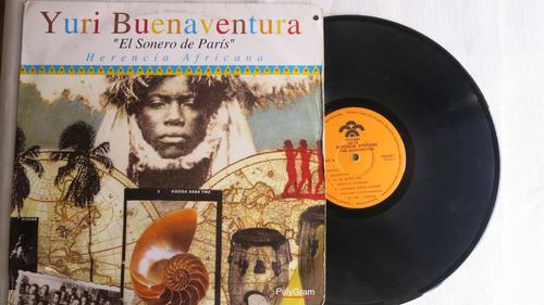 Vinyl Vinilo Lp Acetato El Sonero De Paris Yuri Buenaventura