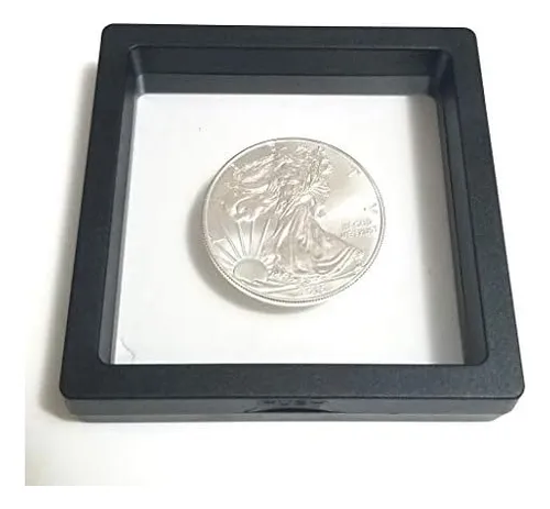 Pantalla De Marco Flotante 3d Transparente Negro Para Moneda