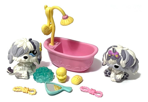 Littlest Pet Shop #465 #466 Pares De Mascotas + Acces Hasbro (Usado)