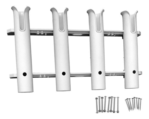 Nuzamas Plástico, Dual 4-rod Rack Vertical Soporte Organizad