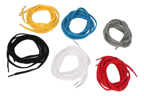 Cordones Coloridos Para Atar Zapatos, 12 Piezas, Elásticos P
