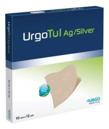 Urgotul Ag/silver Antibacteriano 10x12cm Curación Avanz Unid