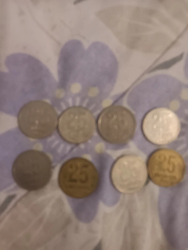 Monedas De 025 Centavos  De 1993 Y 1994 Y 050 De 1993 Y 1994