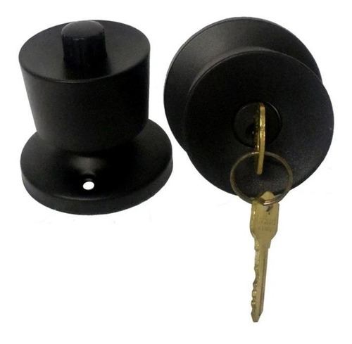 Fechadura Tubular Lockwell Preto 90mm - Mod.41410n 