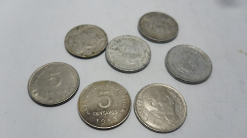 Lote De Monedas Antiguas Argentina (11)