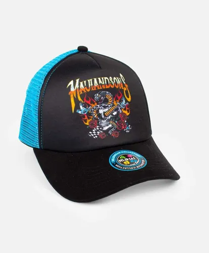 Jockey Skull & Snake Trucker Negroniño Maui And Sons