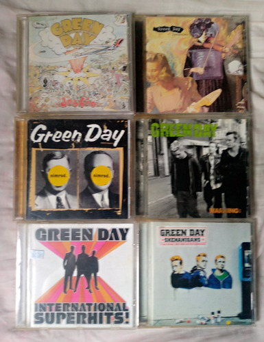 Green Day Cd¨s Originales (todos X Precio Publicado)
