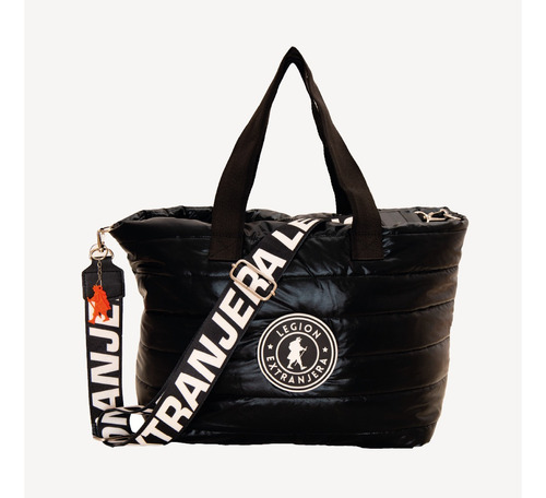 Tote Shopper Xl Rap Negro