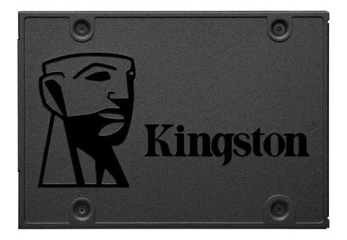 Disco sólido interno Kingston A400 Ssd de 120 GB, color negro