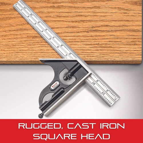 Starrett Student Combination Square Ideal Para Jóvenes Y De
