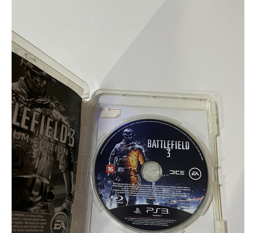 Jogo Ps3 Battlefield 3 Premium Edition Original Mídia Física (Usado)