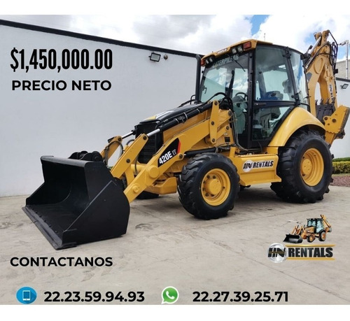 Imagen 1 de 9 de Retroexcavadora Caterpillar 420 E 2011 4x4 Cab Ext Y Kit