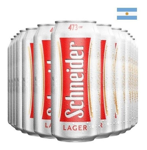 Promo Cerveza Schneider Lata 473ml X 48 Latas. Envío Gratis!