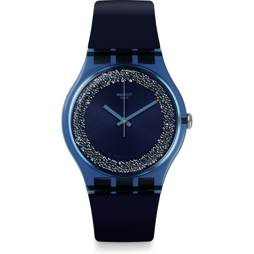 Reloj Swatch Suon134 Blusparkles Dama Agente Oficial