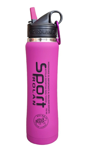 Botella Deportiva Termica Termo Acero Inox Engomado 750 Ml