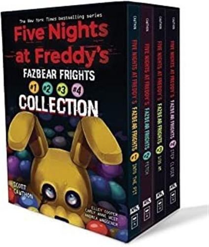 Five Nights At Freddy's Fazbear Frights Four Book Boxe Lmz1