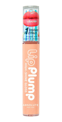 Brillo Labial Lip Plump High-shine Gloss Nude