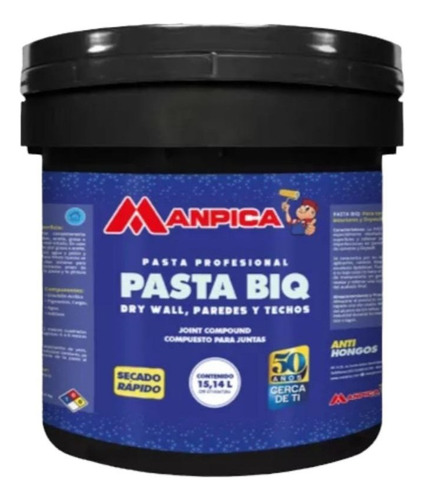 Pasta Profesional Manpica Cuñete 4gal