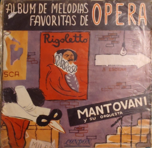 Vinilo Lp De Album De Melodias Favoritas - Mantovani R(xx262