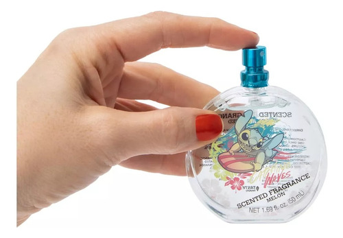 Perfume Infantil Fragancia Y Brillo Labial Lilo & Stitch