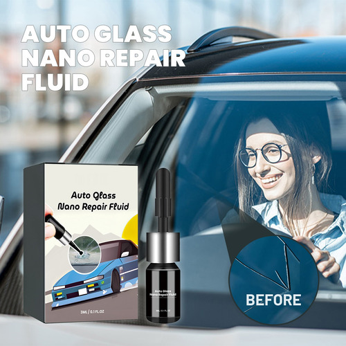Líquido Para Reparación De Vidrios De Automóviles C, Adhesiv