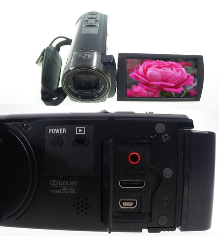 Filmadora Sony Hdr-cx160 Entrada Microfone Hdmi Limpa
