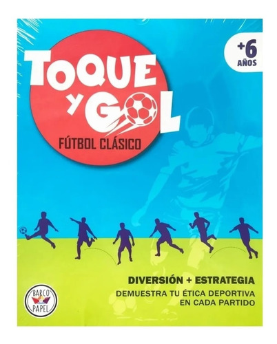 Juego Mesa Fútbol Toque Y Gol Estrategia Ética Deportiva +6