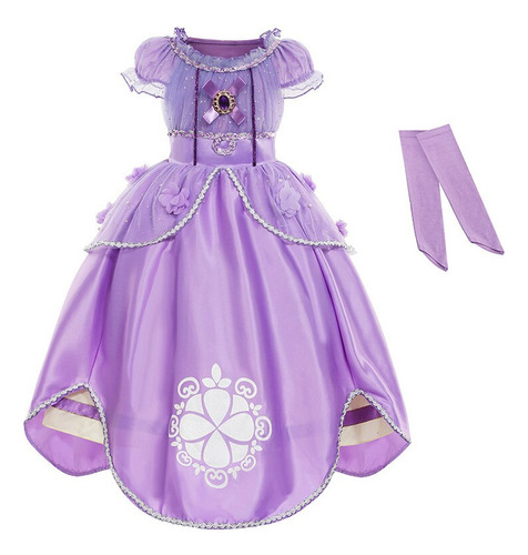 Vestido De Princesa De 3 A 10 Años, Ropa De Disney, Anime, D