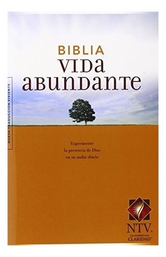 Biblia Vida Abundante Ntv (tapa Rustica)